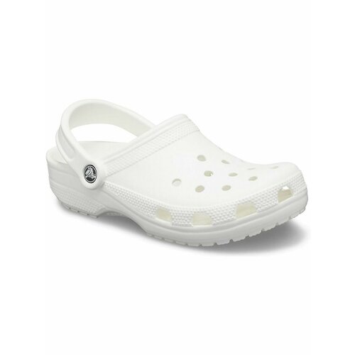 фото Сабо crocs classic, размер m11 us, белый