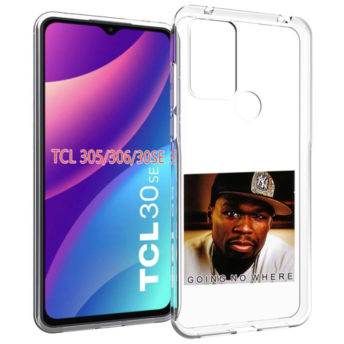 чехол mypads 50 cent feat для tcl 30se tcl 305 tcl 306 tcl 30e задняя панель накладка бампер Чехол MyPads 50 Cent - Going No Where для TCL 30SE / TCL 305 / TCL 306 / TCL 30E задняя-панель-накладка-бампер