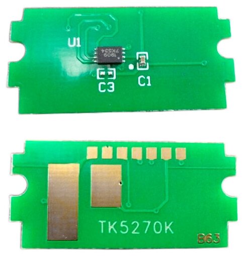 Чип ELP совместимый с Kyocera Ecosys P6230cdn/M6230cidn/M6630cidn, TK-5270K, черный {ELP-CH-TK5270K}