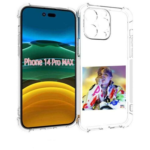 Чехол MyPads Sayonara Boy Oраl Элджей для iPhone 14 Pro Max задняя-панель-накладка-бампер