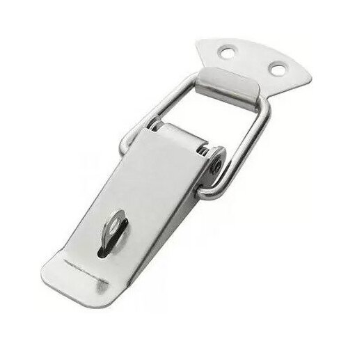 Крепком Замок-защелка с ушком L 100 B13, сталь никелированная (2 шт.)