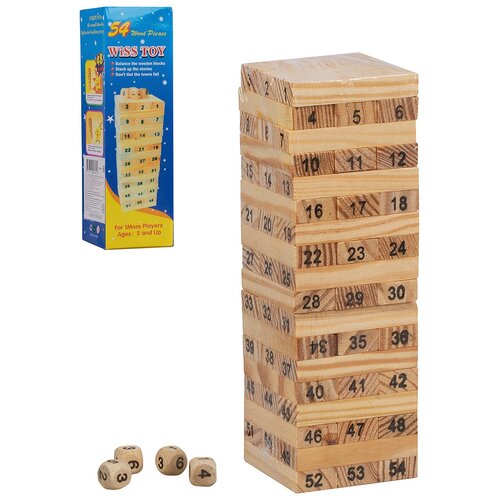 фото Игрушка деревянная развивающая головоломка "башня" (3896r) tong de