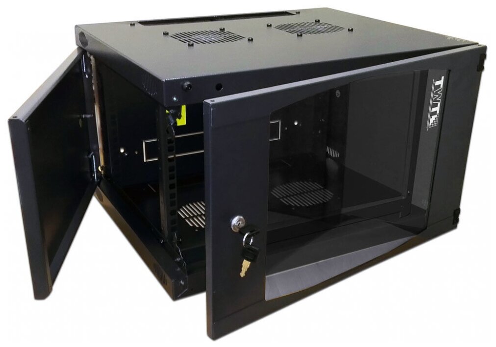 Серверный шкаф Lanmaster Next 6U (TWT-CBWNG-6U-6X4-BK)