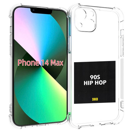 чехол mypads eazy e 90s hip hop для tcl 20 5g задняя панель накладка бампер Чехол MyPads Eazy-E 90S Hip Hop для iPhone 14 Plus (6.7) задняя-панель-накладка-бампер