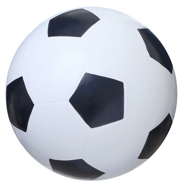Мяч "Футбол", диаметр 20 см, микс