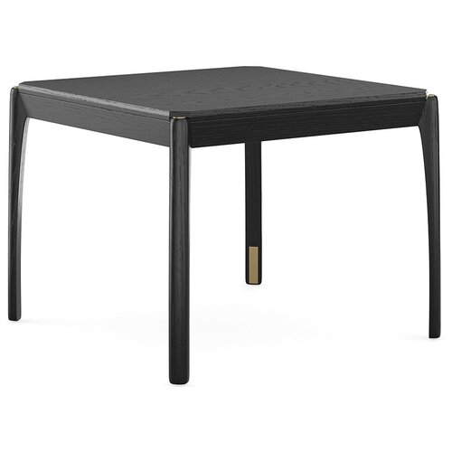 Стол кофейный журнальный Latitude Aska деревянный, 50х50 см, черный, ASKTBL_C_SQBK50