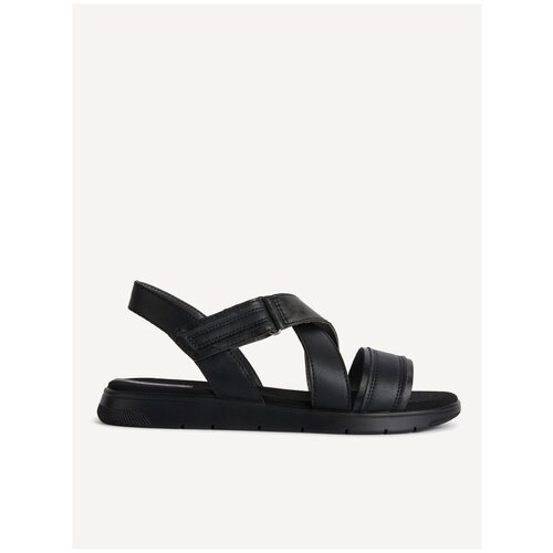 фото Туфли летние открытые geox для женщин d dandra цвет серо-белый, размер 37