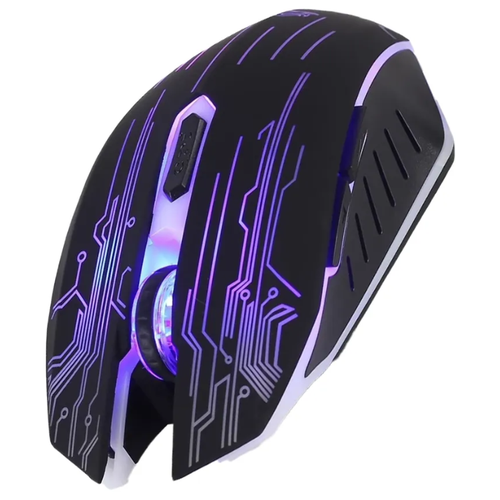 Игровая компьютерная проводная мышь/Gaming Mouse 3200 USB мышка для ноутбука/компьютера с регулируемой подсветкой/право и лево