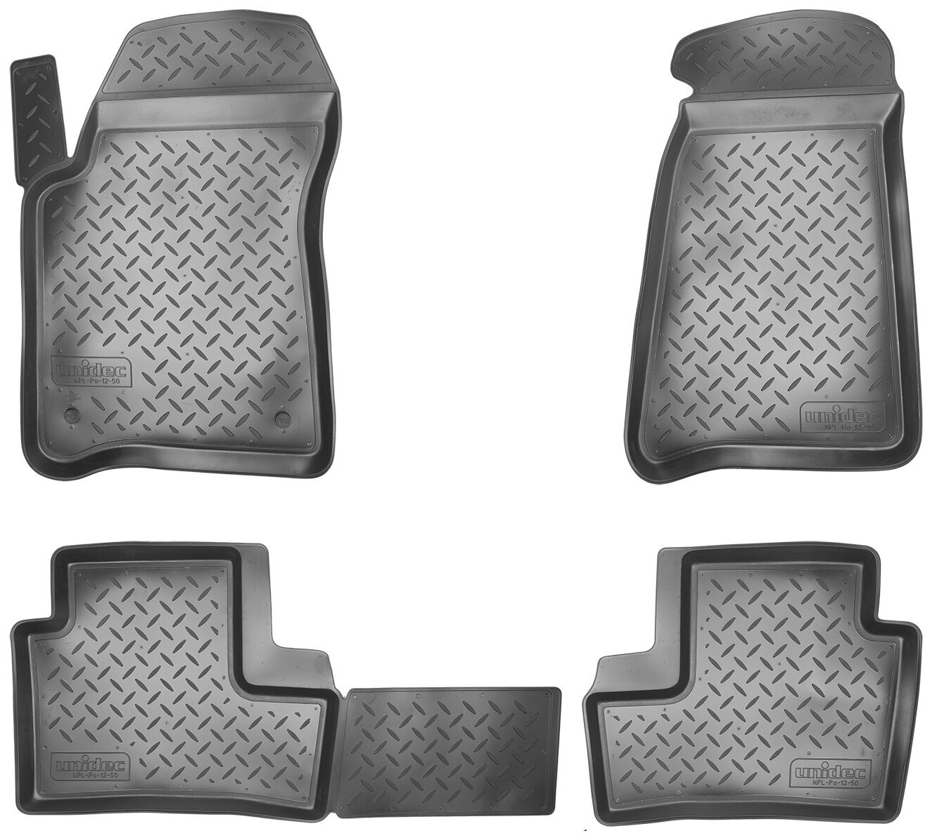 Коврики салона ваз сhеvrоlеt niva (2002-2009) npl-po-12-50
