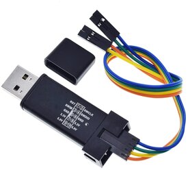 Внутрисхемный программатор / отладчик USB для ST-Link V2 для STM8 и STM32 3.3В/5В (У)