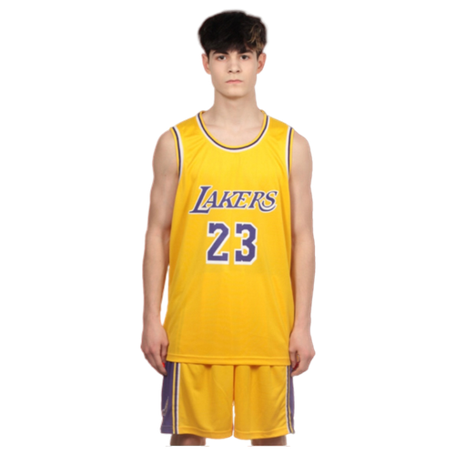 Баскетбольная форма Лэйкерс Джеймс Lakers James Размер 38 Рост (176-182) Цвет (желтый)