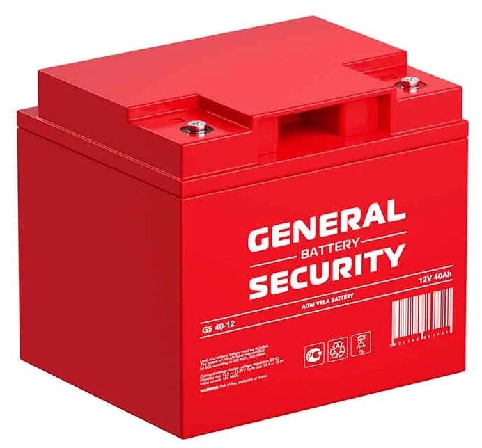 Аккумуляторная батарея General Security GS40-12