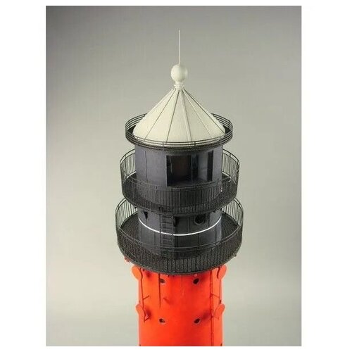 сборная модель pellworm lighthouse бумажная модель маяка Сборная картонная модель Shipyard маяк Pellworm Lighthouse ( 61), 1/87 MK030