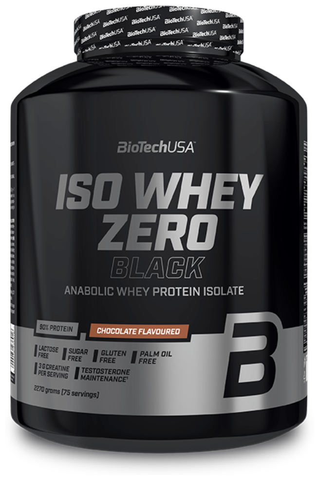 BioTechUSA Iso Whey Zero Black 2270 гр., шоколад