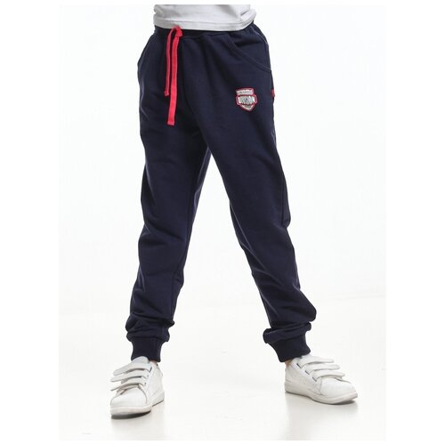 фото Брюки / джоггеры mini maxi, модель 0864, цвет синий, размер 128