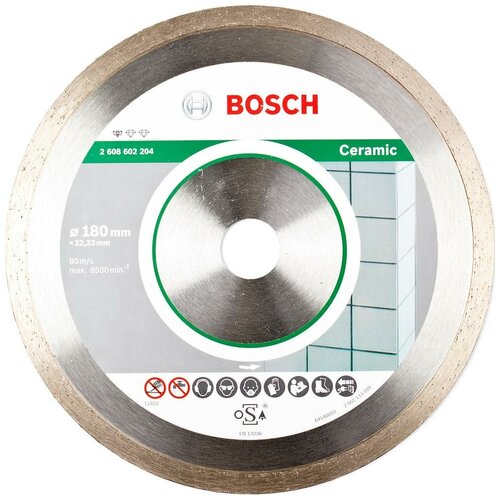 Круг алмазный Bosch Ф180 керамика FPE (204)