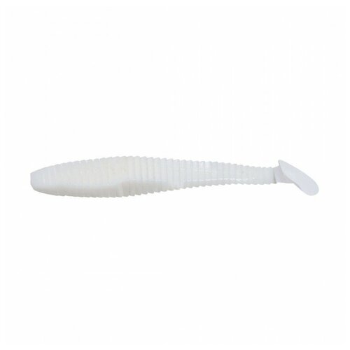 Виброхвост YAMAN PRO Flatter Shad, р.4 inch, цвет #01 - White уп. 5 шт.