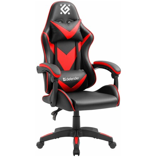 Игровое кресло Defender xCom Черный/Красный, класс 4, PU