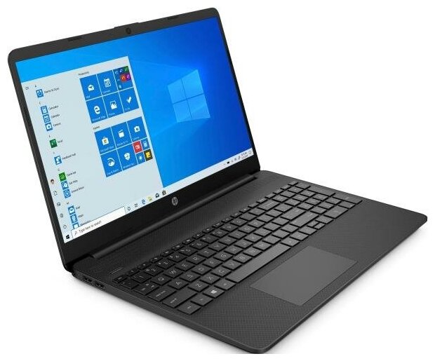 Ноутбук HP 15s-fq2000ur Core i7 1165G7 8Gb SSD512Gb Intel Iris Xe graphics 156 FHD 1920x1080 Free DOS black WiFi BT Cam