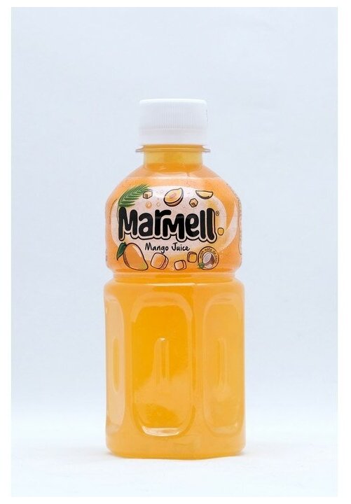 Напиток Marmell негазированный со вкусом манго и кусочками кокосового желе, 320 мл