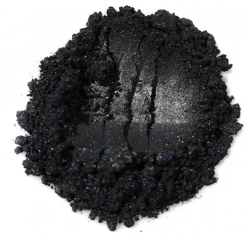 Пигмент перламутровый "Черный жемчуг", для бетона, красок, творчества - 1 кг
