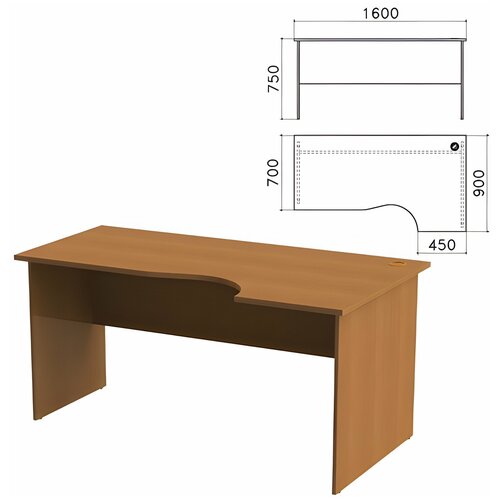 Стол письменный эргономичный 