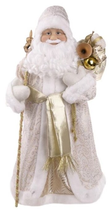 Фигурка Феникс Present Дед Мороз в золотистой шубке 88462 285x195x61 см