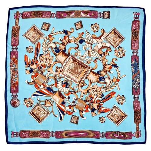 фото Платок 70 х 70 см bradex эдэм голубой