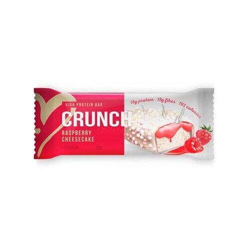 Crunch High Protein Bar, 60 г, Coconut Cookies / Кокосовое Печенье