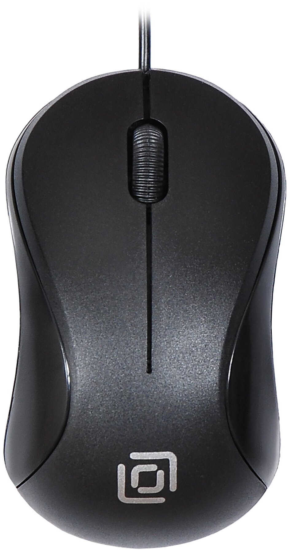 Мышь Oklick 115S черный оптическая (800dpi) USB для ноутбука (2but)