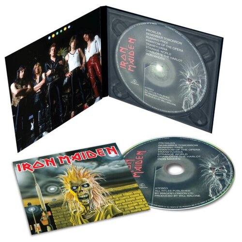 Компакт-Диски, Parlophone, IRON MAIDEN - Iron Maiden (CD) компакт диски parlophone iron maiden brave new world cd