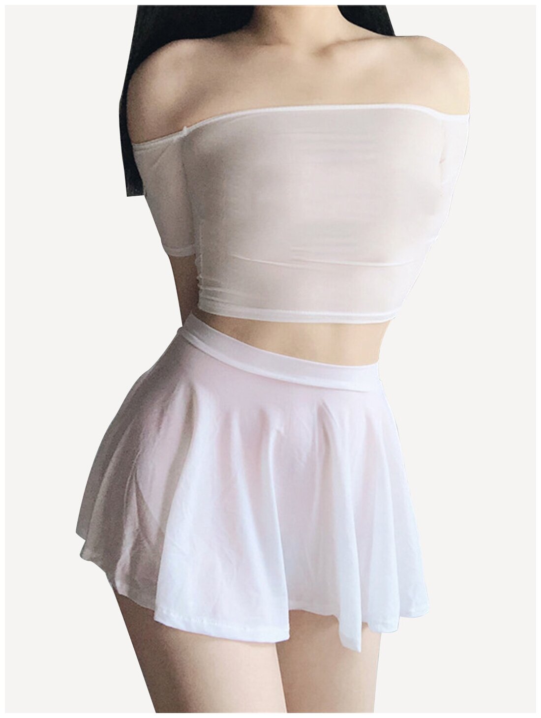 Короткая плиссированная мини-юбка для девушек