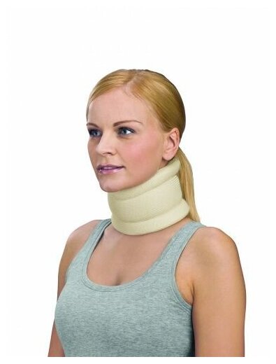 Бандаж шейный армированный protect.Collar soft, G810 Medi, размер 2, высота 9, цвет Синий