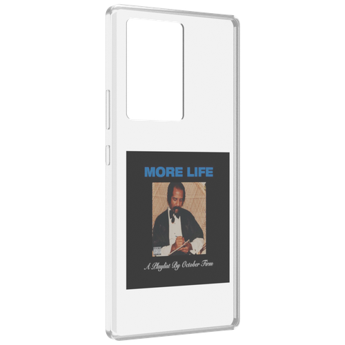 Чехол MyPads Drake - More Life для ZTE Nubia Z40 Pro задняя-панель-накладка-бампер чехол mypads drake