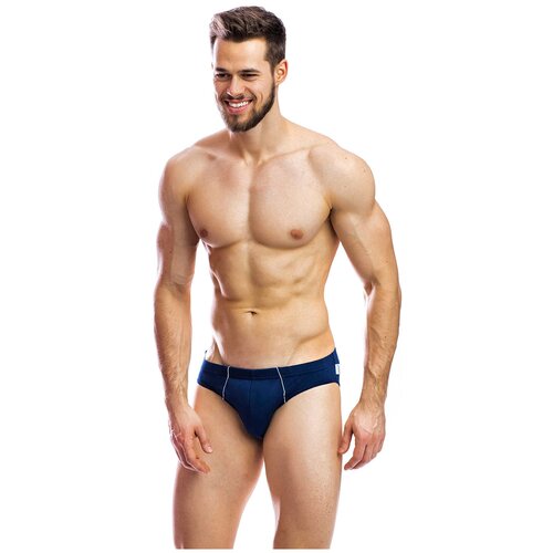 фото Трусы мужские uniconf xpb41, слип, комплект 3 шт., темно-синий (размер: 3xl)