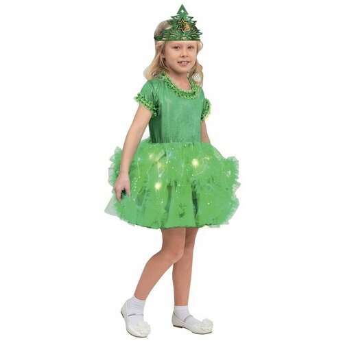 Детский костюм Елочка красавица (14371) 110 см новогодний костюм кощея детский 134 размер