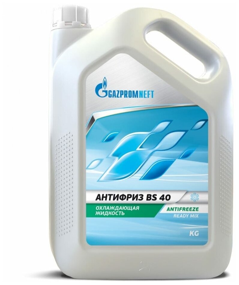 Антифриз bs 40 gazpromneft готовый (зеленый) 5кг, gazpromneft, 2422210191