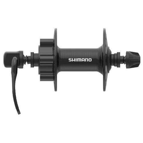 Shimano Втулка передняя Shimano HB-TX506, 36H, QR, 6-болт. OLD 100мм, цвет Черный втулка передняя shimano tourney tx506 36 отверстий 6 болтов qr old 100мм черная ehbtx506aal