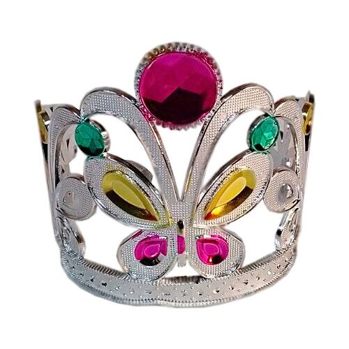 фото Диадема детская материал пластик цвет серебро маски - карнавал