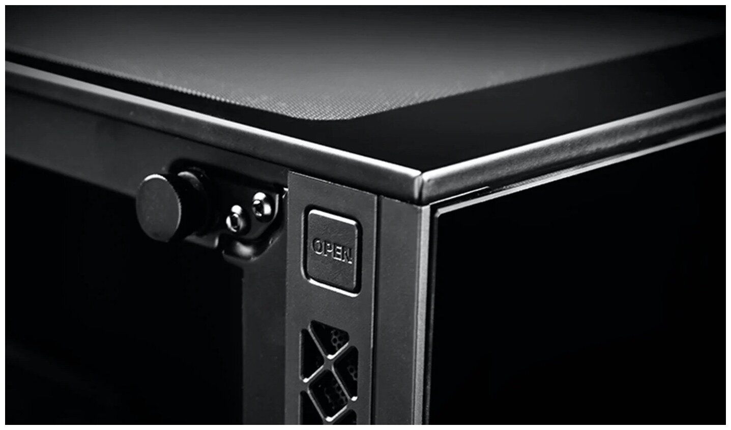 Корпус eATX Deepcool черный, без БП, большое боковое окно, 2хUSB3.0, 1хUSB2.0, аудио, 3xRGB LED 120мм fan спереди - фото №13