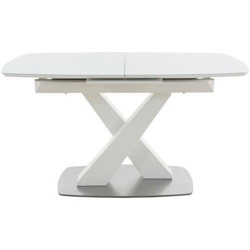 Стол обеденный Раздвижной Аврора Орлеан модерн, вставка 400140/180х85х76 см Белый