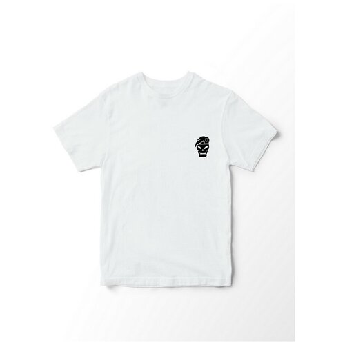 фото Футболка мужская белая из хлопка минимализм игры call of duty advanced warfare - 2601 будь на стиле!