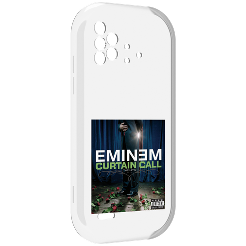 Чехол MyPads Eminem CURTAIN CALL, THE HITS для UMIDIGI Bison X10 / X10 Pro задняя-панель-накладка-бампер чехол mypads eminem curtain call the hits для honor 70 pro 70 pro plus задняя панель накладка бампер