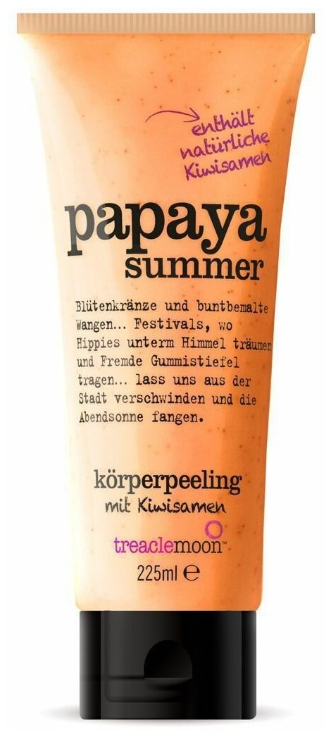 Скраб для тела Papaya Summer Body Scrub, летняя папайя Treaclemoon 21-0035 Без цвета 225 мл