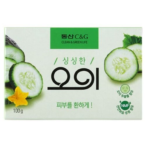 Мыло туалетное Clio C&C Cucumber с экстрактом огурца, 100 г мыло туалетное молочное clio milk soap 100 г