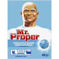 Универсальный моющий порошок для уборки с отбеливателем Mr. Proper, 400 мл, 400 г