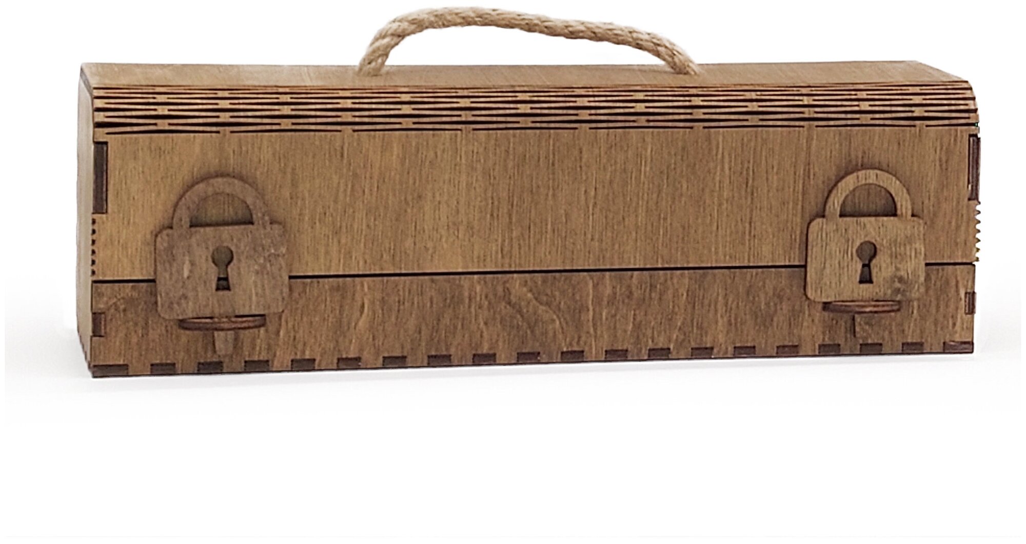 Подарочная коробка-сундук из дерева