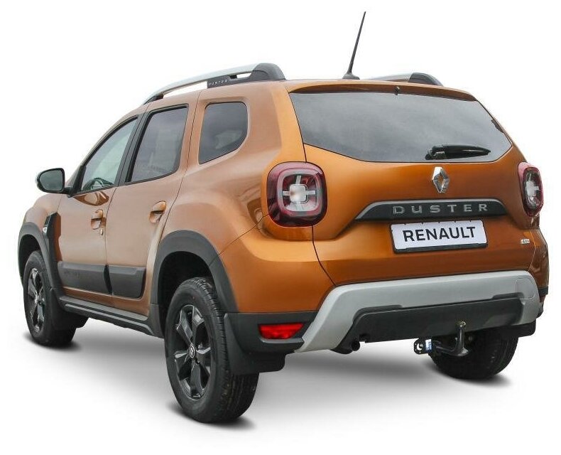 Фаркоп BERG Renault Duster 2010-2015, 2015-2020, 2020- Renault Kaptur 2016-2020, 2020- Nissan Terrano 2014- (без электрики) (F.4711.001)