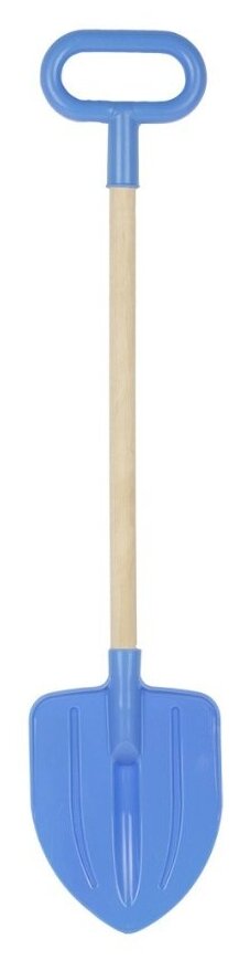 Игрушка лопата детская штыковая с деревянной ручкой. арт. У542