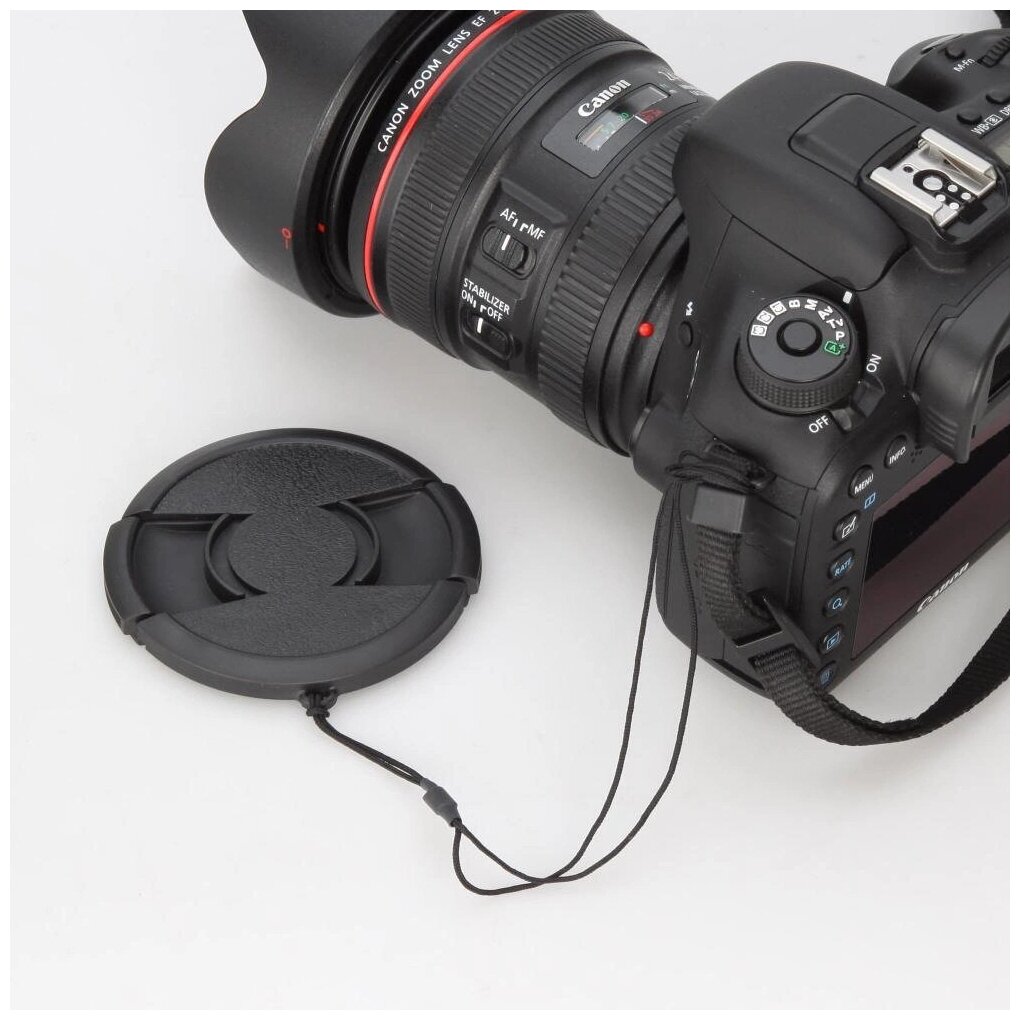 Крышка для объектива Hakuba One Touch Lens Cap II 62 mm с тросиком